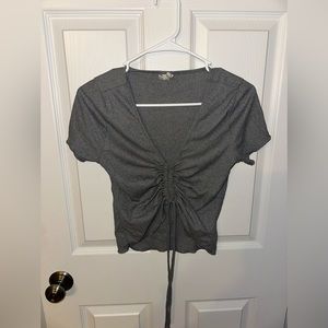 Scrunch Top with Strings